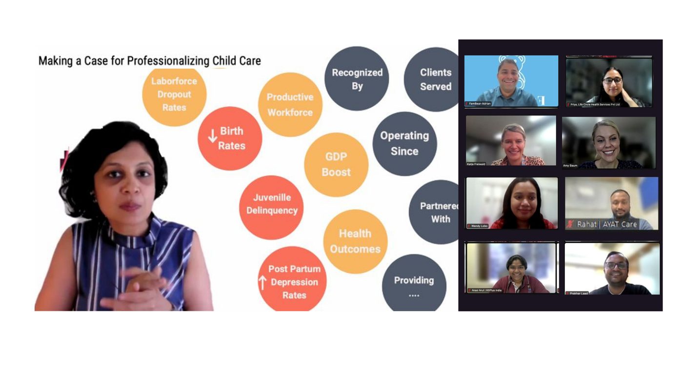 Impact Storytelling Workshop with the UN Women Care Accelerator cohort